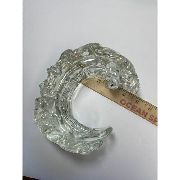 Dynasty Gallery Clear Curling Ocean Mega Wave Sculpture Rare - Picture 8 of 9